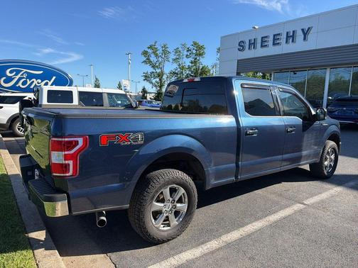 Blue 2020 Ford F-150 XLT
