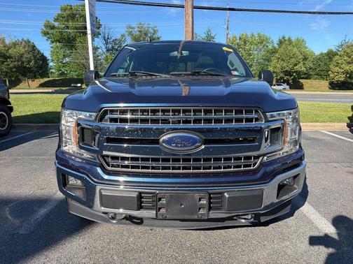 Blue 2020 Ford F-150 XLT