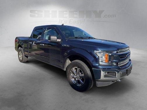 Blue 2020 Ford F-150 XLT