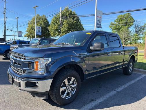 Blue 2020 Ford F-150 XLT