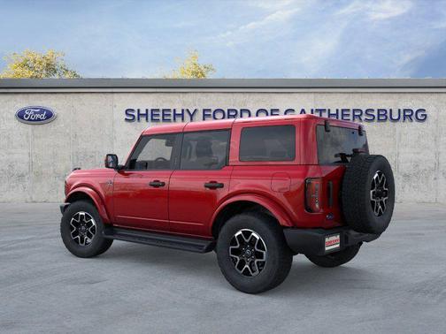 Ruby Red Metallic Tinted Clearcoat 2026 Ford Bronco Outer Banks