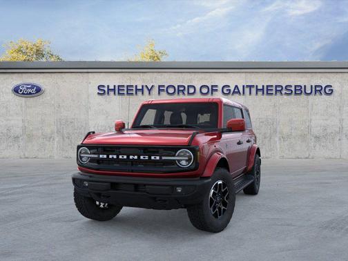 Ruby Red Metallic Tinted Clearcoat 2026 Ford Bronco Outer Banks