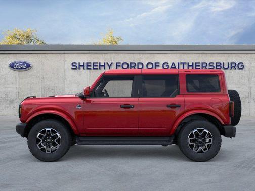 Ruby Red Metallic Tinted Clearcoat 2026 Ford Bronco Outer Banks