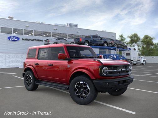 Ruby Red Metallic Tinted Clearcoat 2026 Ford Bronco Outer Banks