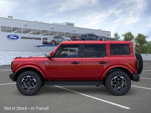 Ruby Red Metallic Tinted Clearcoat 2026 Ford Bronco Outer Banks
