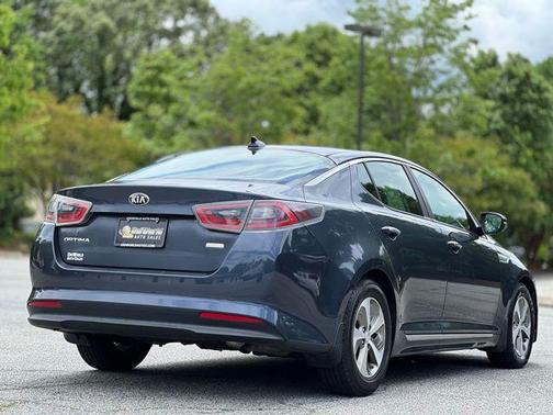 Smokey Blue Metallic 2014 Kia Optima Hybrid LX