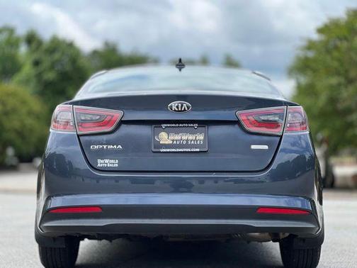 Smokey Blue Metallic 2014 Kia Optima Hybrid LX
