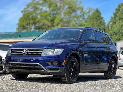 Atlantic Blue Metallic 2021 Volkswagen Tiguan 2.0T S
