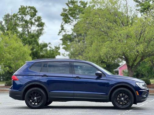 Atlantic Blue Metallic 2021 Volkswagen Tiguan 2.0T S