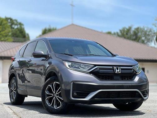 Gray 2021 Honda CR-V AWD EX