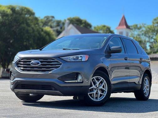Carbonized Gray Metallic 2021 Ford Edge SEL