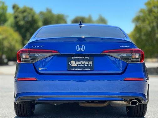 Boost Blue Pearl 2023 Honda Civic Sport