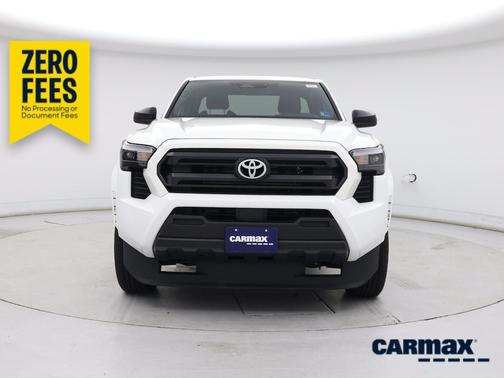 White 2025 Toyota Tacoma SR