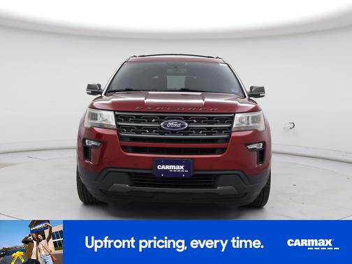 Burgundy 2018 Ford Explorer XLT