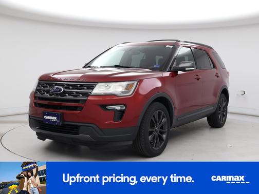 Burgundy 2018 Ford Explorer XLT