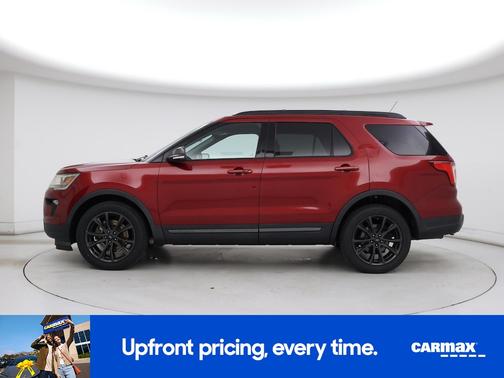 Burgundy 2018 Ford Explorer XLT