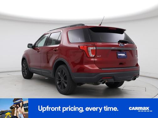 Burgundy 2018 Ford Explorer XLT