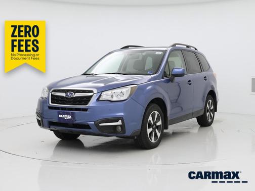 Blue 2017 Subaru Forester 2.5I Premium