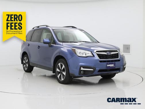 Blue 2017 Subaru Forester 2.5I Premium