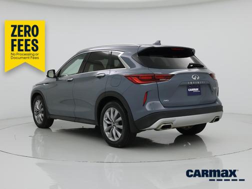 Gray 2022 INFINITI QX50 Luxe