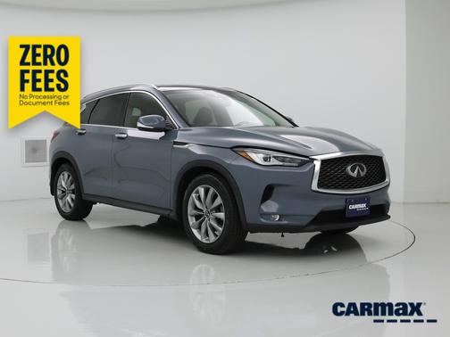 Gray 2022 INFINITI QX50 Luxe