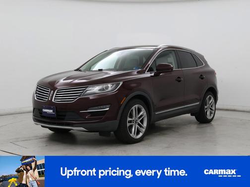 Burgundy 2018 Lincoln MKC Reserve