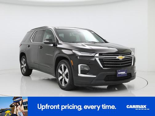 Black 2022 Chevrolet Traverse LT Leather