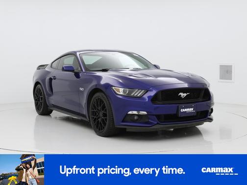 Blue 2016 Ford Mustang GT