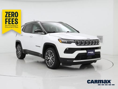 White 2022 Jeep Compass Limited