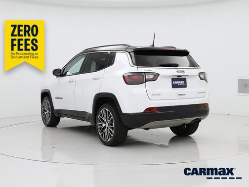 White 2022 Jeep Compass Limited