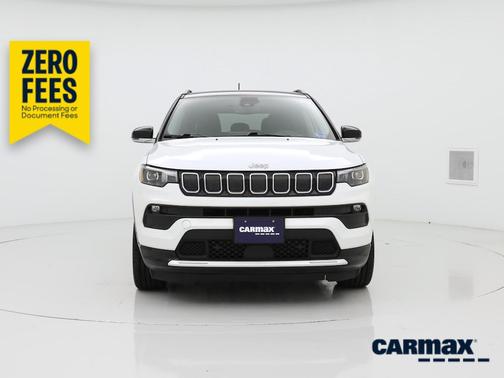 White 2022 Jeep Compass Limited