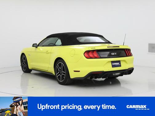 Yellow 2021 Ford Mustang GT Premium