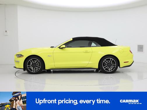 Yellow 2021 Ford Mustang GT Premium