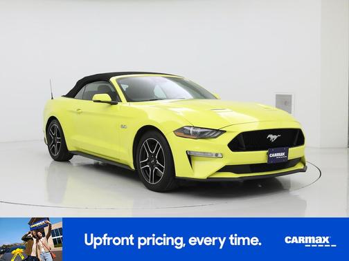 Yellow 2021 Ford Mustang GT Premium