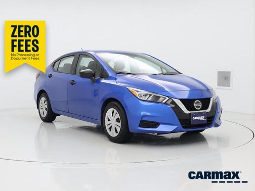 Blue 2022 Nissan Versa S