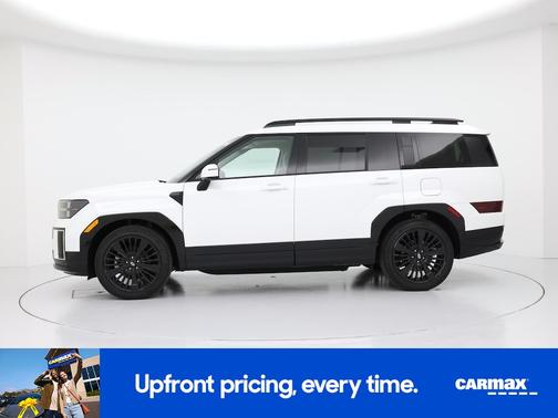 White 2025 Hyundai SANTA FE HEV Calligraphy