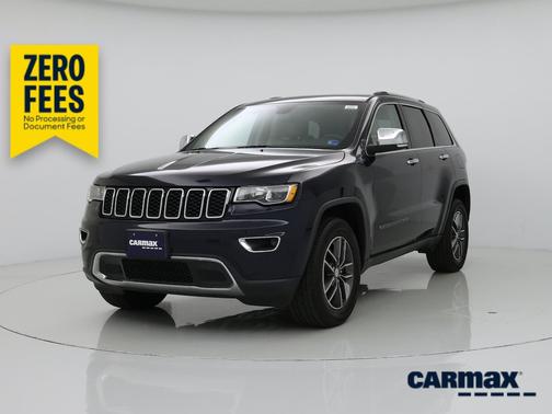 Blue 2017 Jeep Grand Cherokee Limited