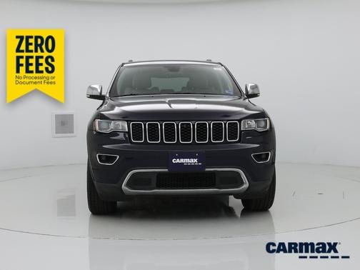 Blue 2017 Jeep Grand Cherokee Limited