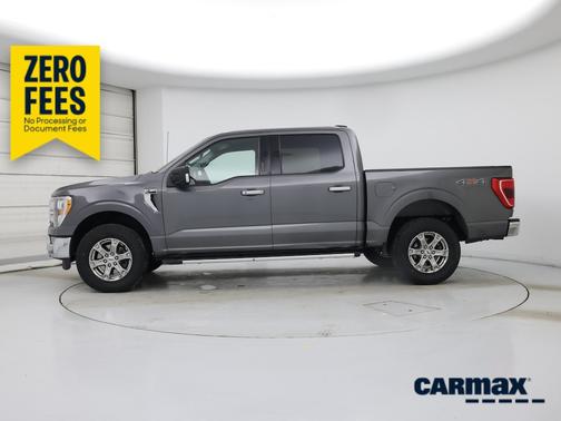 Gray 2022 Ford F-150 XLT