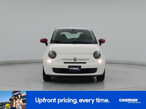 White 2016 FIAT 500 Pop