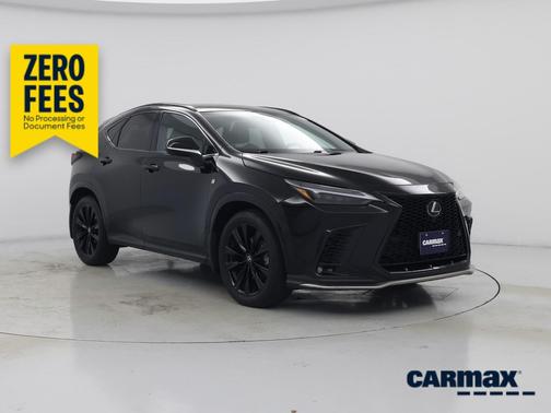 Black 2024 Lexus NX 350 F-SPORT Handling