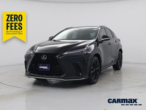 Black 2024 Lexus NX 350 F-SPORT Handling