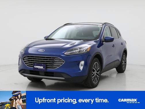 Blue 2022 Ford Escape PHEV Titanium