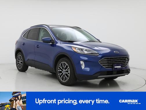 Blue 2022 Ford Escape PHEV Titanium