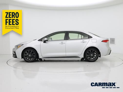 Silver 2024 Toyota Corolla Hybrid LE