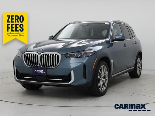 Blue 2024 BMW X5 xDrive40i