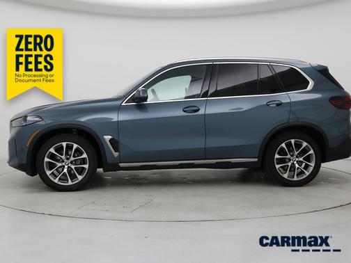 Blue 2024 BMW X5 xDrive40i