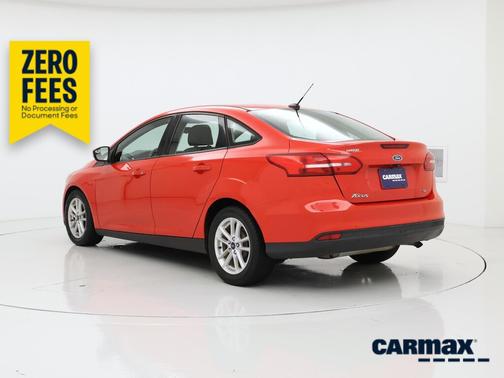 Red 2017 Ford Focus SE