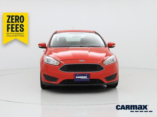Red 2017 Ford Focus SE