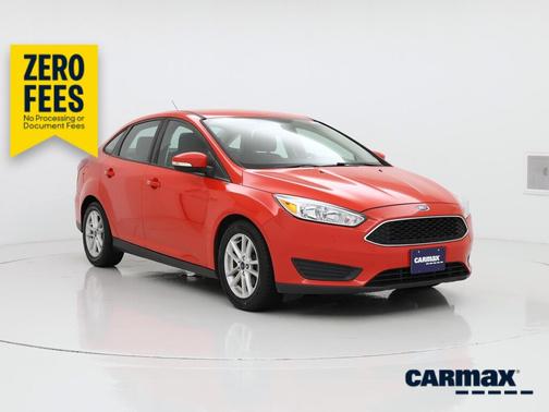Red 2017 Ford Focus SE